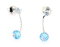 Orecchini Forever Gioielli Donna Orecchini Argento in Argento Cristallo FGOR00660 - FGOR00660